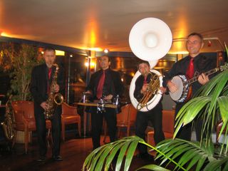 Quartet jazz sur le bateau -Le Quai